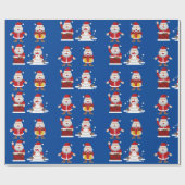 kerstkerstkerstkerstkerstkerstkerstkerstman met ca cadeaupapier (Vlak)