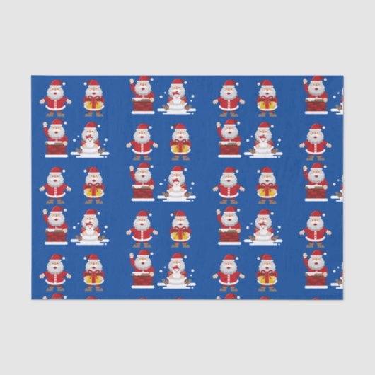 kerstkerstkerstkerstkerstkerstkerstkerstman met ca tissuepapier (Voorkant)