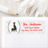 Kerstkerstkerstkerstkerstkerstkerstkerstman met gr etiket (Insitu)