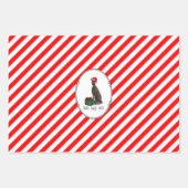 Kerstkerstkerstkerstkerstkerstkerstkerstman met gr inpakpapier vel (Voorkant 2)