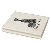 Kerstkerstkerstkerstkerstkerstkerstkerstman met gr rubberstempel (Stempel)