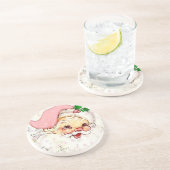 Kerstkerstkerstkerstkerstkerstkerstkerstman met ro zandsteen onderzetter (Zijkant)