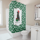 Kerstkerstkerstkerstkerstkerstkerstkerstman Pet Ro Douchegordijn (In situ)