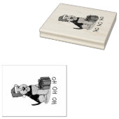 Kerstkerstkerstkerstkerstkerstkerstkerstman Pet We Rubberstempel (Gestempeld)