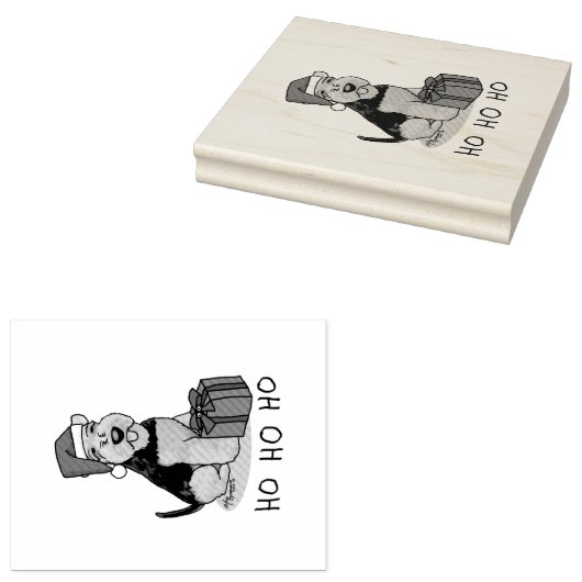 Kerstkerstkerstkerstkerstkerstkerstkerstman Pet We Rubberstempel (Gestempeld)