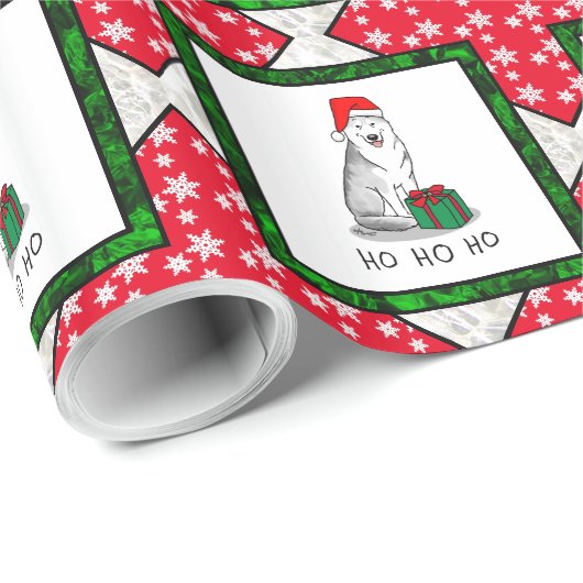 Kerstkerstkerstkerstkerstkerstkerstkerstman Siberi Cadeaupapier (Rol Hoek)