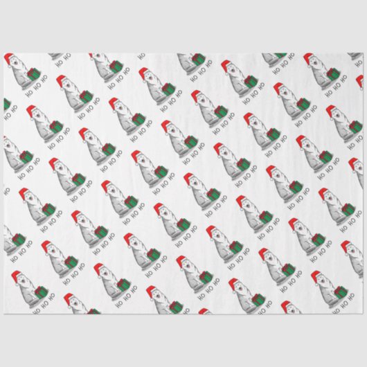Kerstkerstkerstkerstkerstkerstkerstkerstman Siberi Tissuepapier (Voorkant)