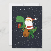 Kerstkerstkerstkerstkerstkerstkerstkerstman T-rex  Aankondiging (Voorkant)