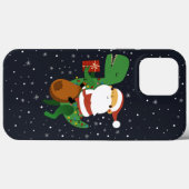 Kerstkerstkerstkerstkerstkerstkerstkerstman T-rex Case-Mate iPhone Case (Achterkant (horizontaal))