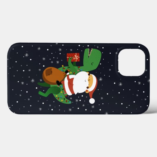 Kerstkerstkerstkerstkerstkerstkerstkerstman T-rex  Case-Mate iPhone Case (Achterkant (horizontaal))