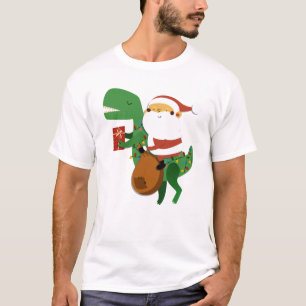 Kerstkerstkerstkerstkerstkerstkerstkerstman T-rex  T-shirt