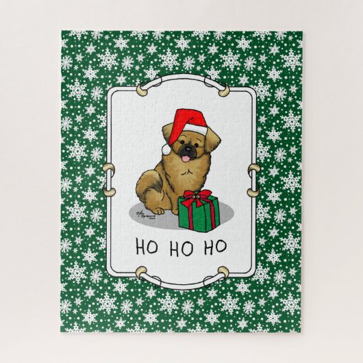 Kerstkerstkerstkerstkerstkerstkerstkerstman Tibeta Legpuzzel (Verticaal)