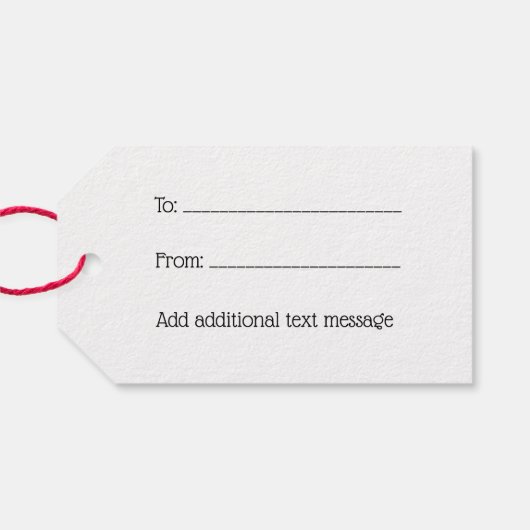 Kerstkerstkerstkerstkerstkerstkerstkerstshoes rend cadeaulabel (Achterkant Horizontaal)