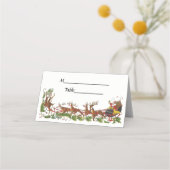 Kerstkerstkerstkerstkerstkerstkerstkerstshoes rend plaatskaartje (Achterkant)