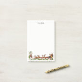 Kerstkerstkerstkerstkerstkerstkerstkerstshoes rend post-it® notes (Op bureau)