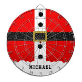 kerstkerstkerstkerstkerstkerstkerstkerstsuit Funny Dartbord (Voorkant)