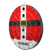 kerstkerstkerstkerstkerstkerstkerstkerstsuit Funny Dartbord (Voorkant Rechts)