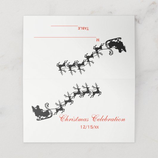 Kerstkerstkerstkerstkerstkerstkerstkersttenslantaa Plaatskaartje (Buitenkant ongevouwen)