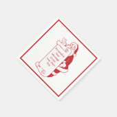 kerstkerstkerstkerstkerstkerstkerstlijst personali servet (Hoek)