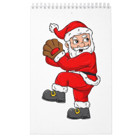 Kerstkerstkerstkerstkerstkerstkerstman Baseball Ca Kalender (Hoes)