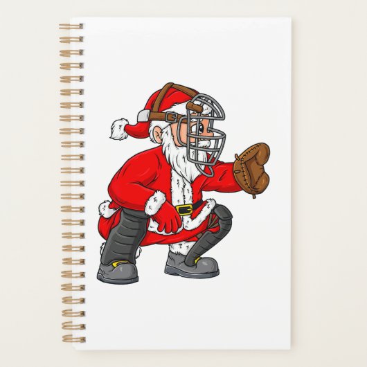 Kerstkerstkerstkerstkerstkerstkerstman Baseball Ca Planner (Voorkant)