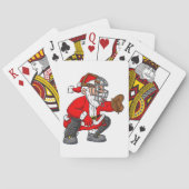 Kerstkerstkerstkerstkerstkerstkerstman Baseball Ca Pokerkaarten (Achterkant)