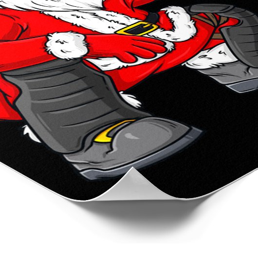 Kerstkerstkerstkerstkerstkerstkerstman Baseball Ca Poster (Hoek)