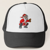 Kerstkerstkerstkerstkerstkerstkerstman Baseball Ca Trucker Pet (Voorkant)