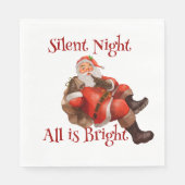 Kerstkerstkerstkerstkerstkerstkerstman die de stil servet (Voorkant)