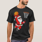 Kerstkerstkerstkerstkerstkerstkerstman Dunking Een T-shirt (Voorkant)