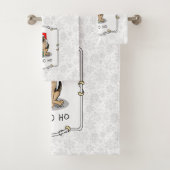 Kerstkerstkerstkerstkerstkerstkerstman met Duitse  Bad Handdoek (Insitu)