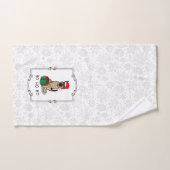 Kerstkerstkerstkerstkerstkerstkerstman met Duitse  Bad Handdoek (Handdoek)