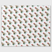 Kerstkerstkerstkerstkerstkerstkerstman met Duitse  Cadeaupapier (Vlak)