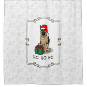 Kerstkerstkerstkerstkerstkerstkerstman met Duitse Douchegordijn (Voorkant)