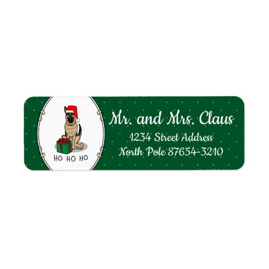 Kerstkerstkerstkerstkerstkerstkerstman met Duitse  Etiket (Voorkant)