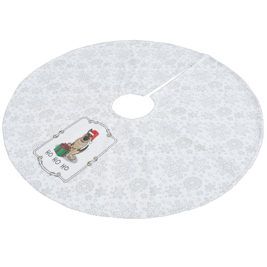 Kerstkerstkerstkerstkerstkerstkerstman met Duitse  Fleece Kerstboom Rok (Gekanteld)