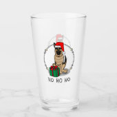 Kerstkerstkerstkerstkerstkerstkerstman met Duitse  Glas (Voorkant)