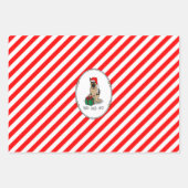 Kerstkerstkerstkerstkerstkerstkerstman met Duitse  Inpakpapier Vel (Voorkant 2)