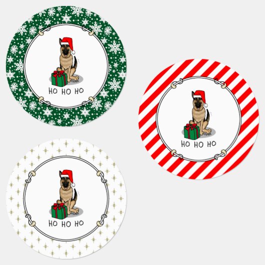 Kerstkerstkerstkerstkerstkerstkerstman met Duitse Labels (Groep)