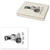 Kerstkerstkerstkerstkerstkerstkerstman met Duitse  Rubberstempel (Gestempeld)