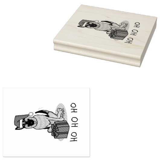 Kerstkerstkerstkerstkerstkerstkerstman met Duitse  Rubberstempel (Gestempeld)