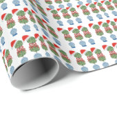 Kerstkerstkerstkerstkerstkerstkerstman met Ginger  Cadeaupapier (Rol Hoek)