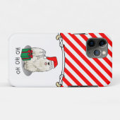 Kerstkerstkerstkerstkerstkerstkerstman met puli Do Case-Mate iPhone Case (Achterkant (horizontaal))