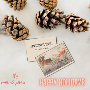  kerstkerstkerstkerstkerstkerstkerstman Reindeer S Feestdagenkaart