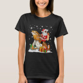 Kerstkerstkerstkerstkerstkerstkerstman Riding Bear T-shirt (Voorkant)