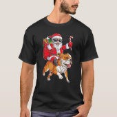 Kerstkerstkerstkerstkerstkerstkerstman Riding Engl T-shirt (Voorkant)