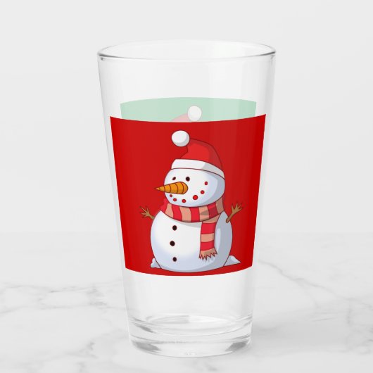 Kerstkerstkerstkerstkerstkerstkerstman rode groene glas (Achterkant)