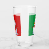 Kerstkerstkerstkerstkerstkerstkerstman rode groene glas (Rechts)