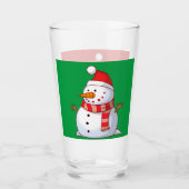 Kerstkerstkerstkerstkerstkerstkerstman rode groene glas (Voorkant)