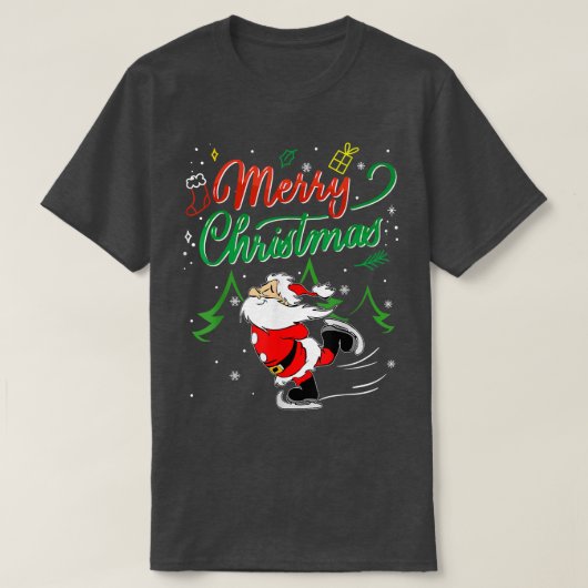 Kerstkerstkerstkerstkerstkerstkerstman Schatting F T-shirt (Design voorkant)